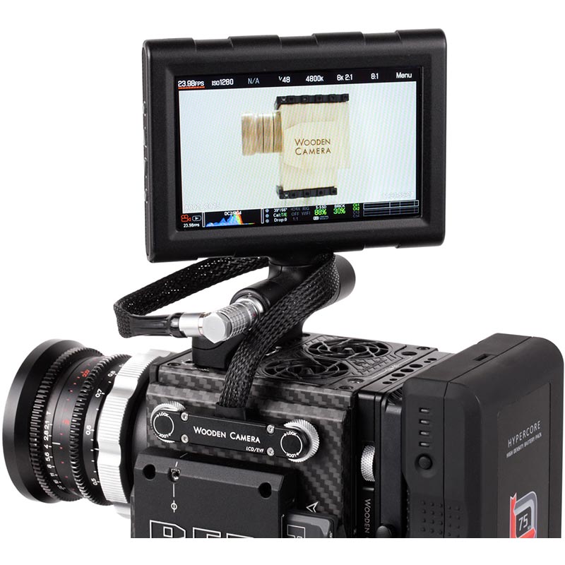 Wooden Camera RED Male Pogo to Male LEMO LCD | EVF Cable (12
